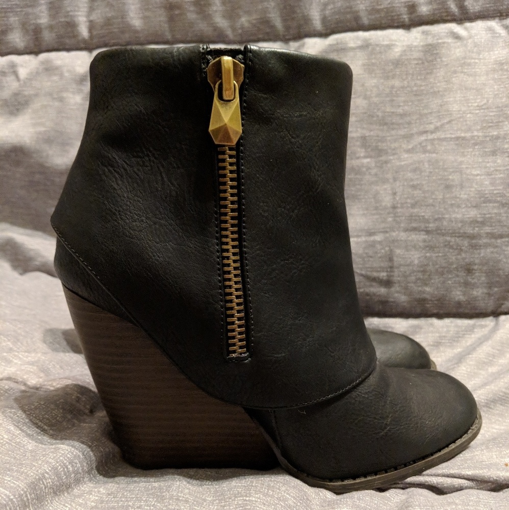 Fergalicious Wedge Booties